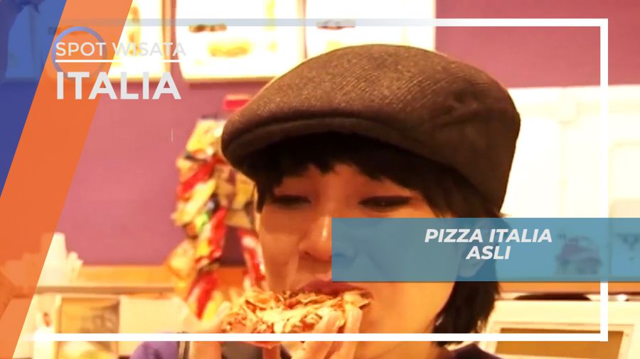 Menikmati Pizza Asli Italia di Restoran Gelati, Roma