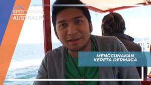 Menggunakan Kereta Unik di Dermaga Busselton, Australia