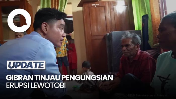 Video: Arahan Gibran soal Penanganan Korban Erupsi Gunung Lewotobi