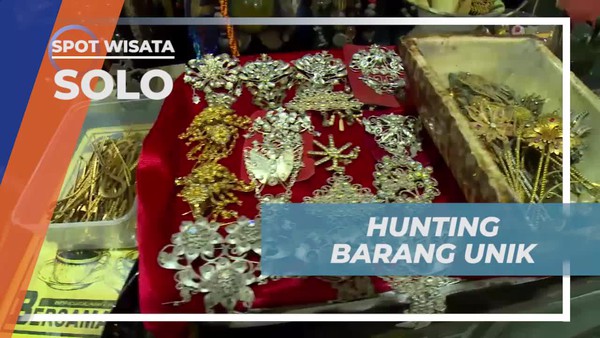 Berburu Barang Unik di Pasar Triwindu, Solo