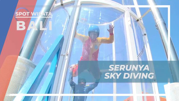 Pengalaman Menegangkan Sky Diving di Bali