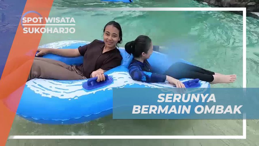 Menikmati Sensasi Ombak di Pandawa Water World, Sukoharjo
