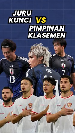 Video Indonesia Vs Jepang: Juru Kunci Hadapi Pemuncak Klasemen