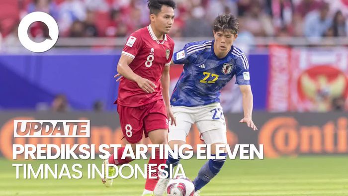 Video Prediksi Susunan Pemain Timnas Indonesia Lawan Jepang