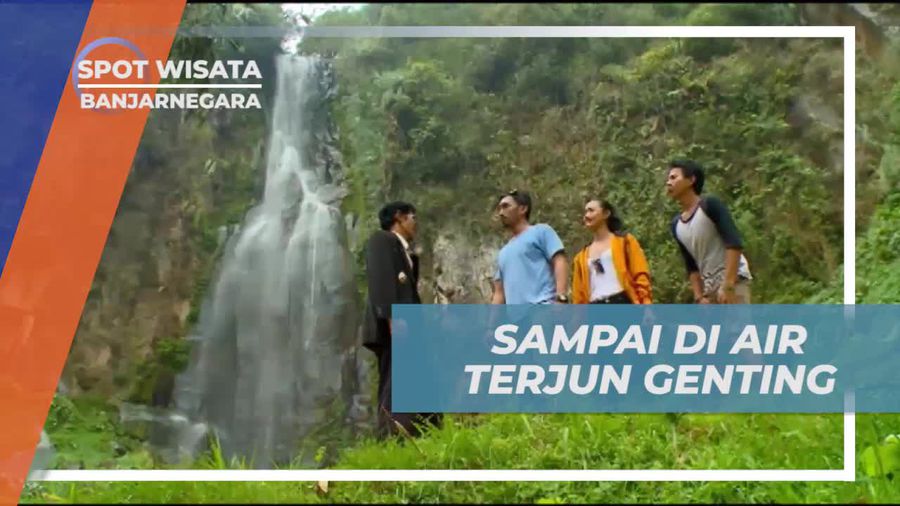 Menikmati Keindahan Air Terjun Genting di Banjarnegara