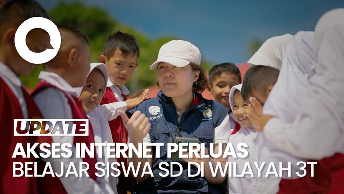 Akses Internet Perluas Belajar Siswa SD di Wilayah 3T