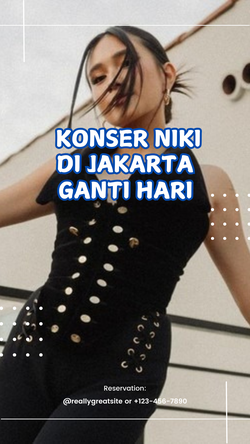 Video: Konser NIKI di Jakarta Ganti Hari, Catat Venue dan Jadwal War Tiket!