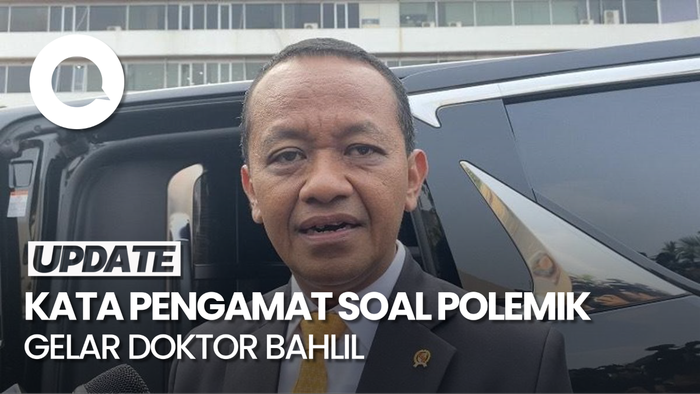 Video: Pengamat Puji Langkah UI Tangguhkan Gelar Doktor Bahlil