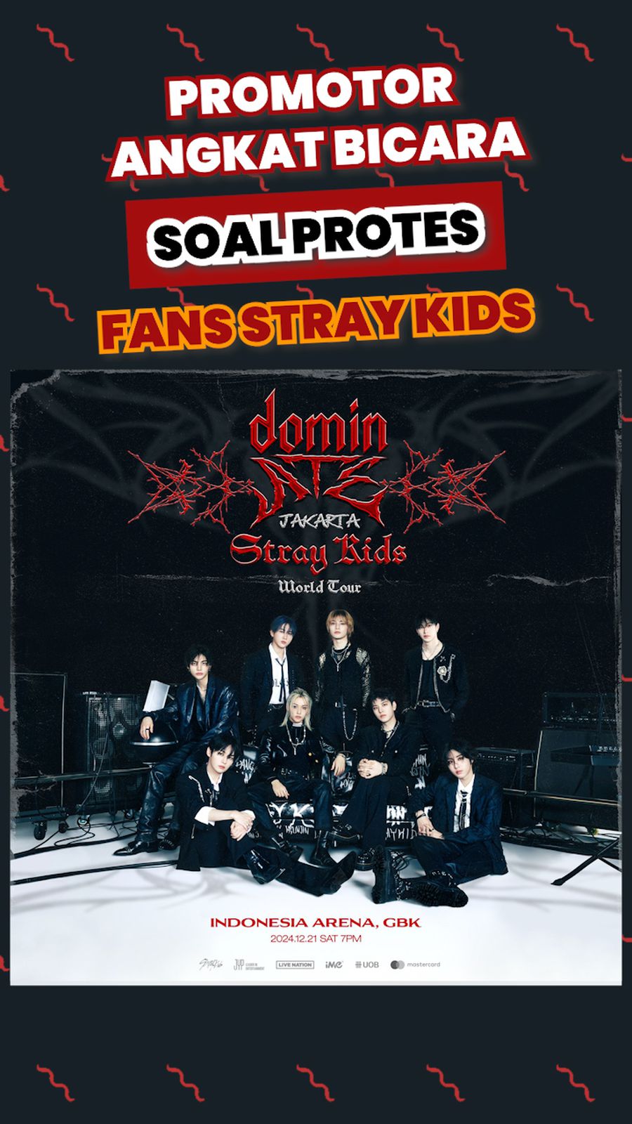 Video: Pernyataan Promotor soal Protes #prayfordominATE_Jakarta Fans Stray Kids