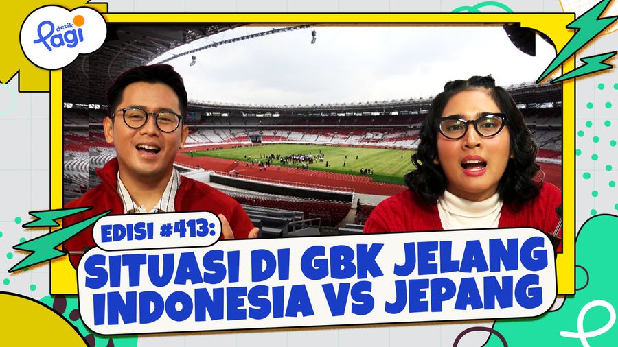 Situasi di GBK Jelang Indonesia vs Jepang