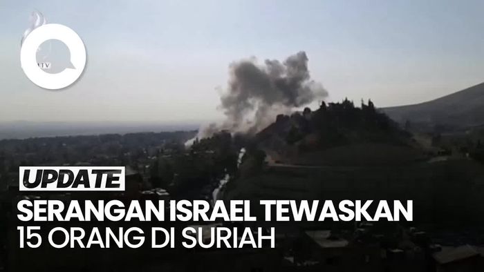 Video: Rudal Israel Hantam Damaskus Suriah, 15 orang Tewas