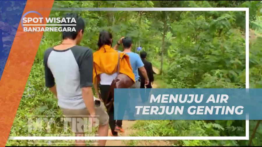 Menyusuri Keindahan Air Terjun Genting di Banjarnegara