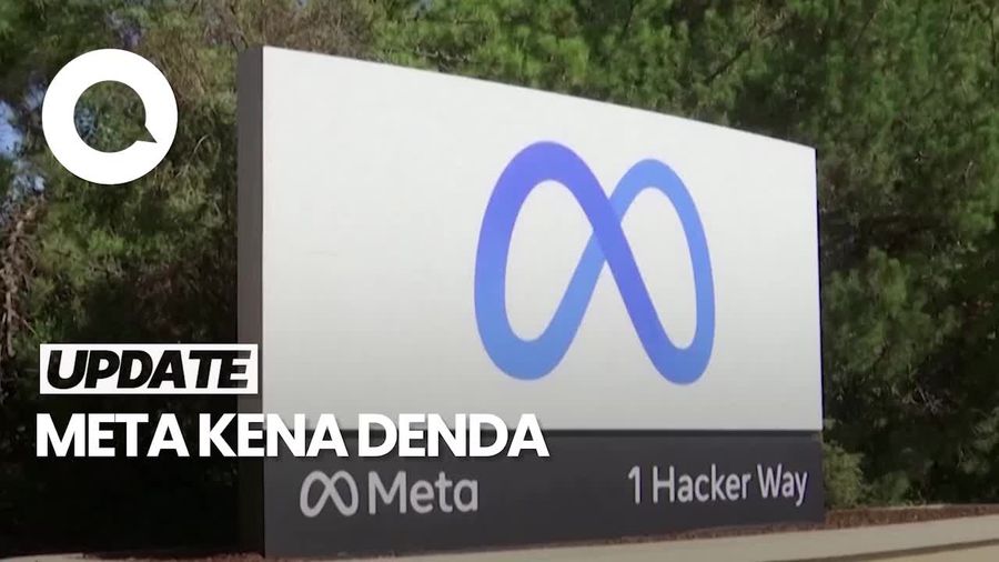 Video: Meta Didenda Rp 13 T oleh Komisi Eropa
