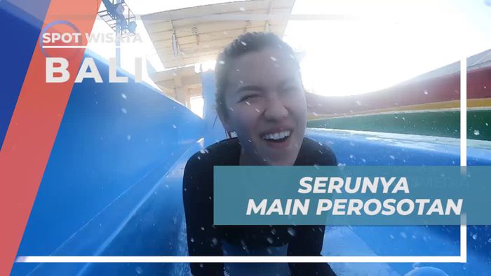 Serunya Bermain di Perosotan Splash Waterpark, Bali