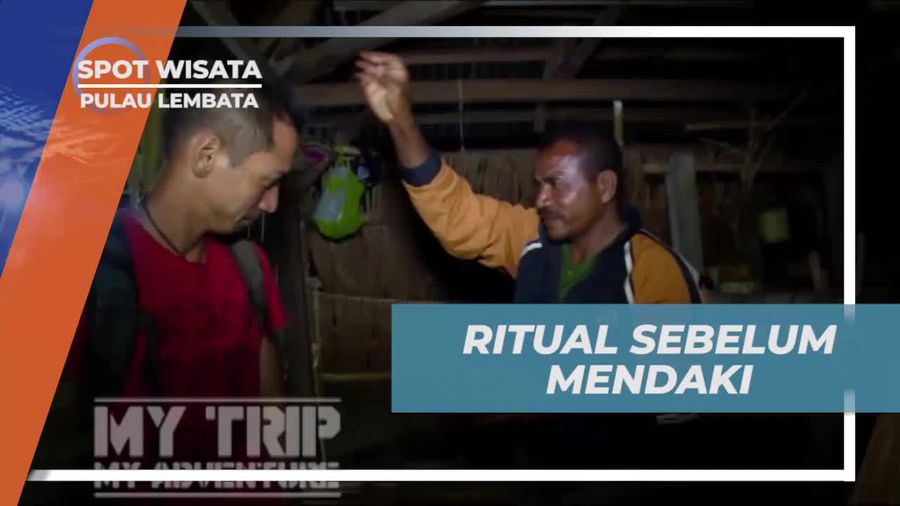 Ritual Sebelum Pendakian Gunung Ile Lewotolok di Pulau Lembata Nusa Tenggara Timur