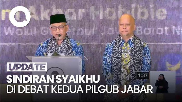 Video: Debat Pilgub Jabar, Syaikhu Sindir Ada Pemimpin Sarankan Perceraian