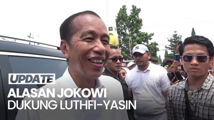 Video Alasan Jokowi Dukung Luthfi-Yasin: Semua Orang Tahulah