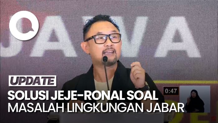 Video: Soal Masalah Lingkungan di Jabar, Ronal Ingatkan Adab kepada Alam