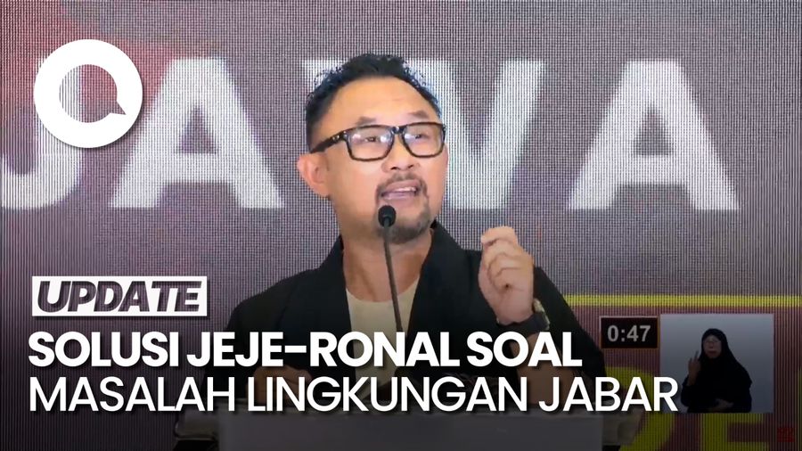 Video: Soal Masalah Lingkungan di Jabar, Ronal Ingatkan Adab kepada Alam