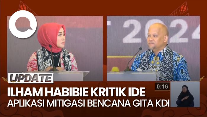 Video: Saat Ilham Kritik Ide Gita KDI soal Aplikasi Mitigasi Bencana