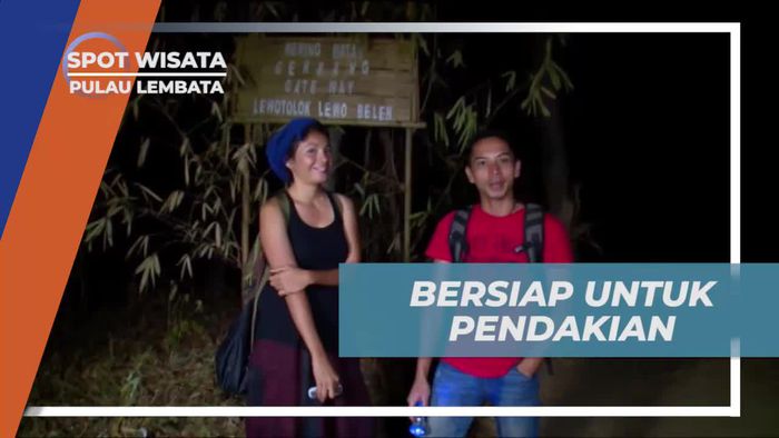 Bersiap Menaklukkan Gunung Ile Lewotolok di Pulau Lembata Nusa Tenggara Timur