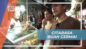 Menikmati Buah Cermai di Pasar Muslim Village Phuket Thailand