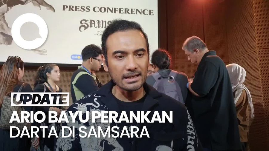 Video: Kesulitan Ario Bayu Tampil Tanpa Dialog di Samsara