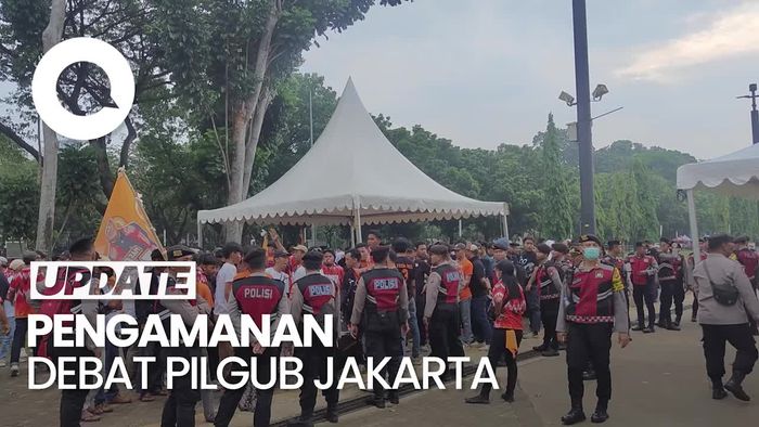 Video: Sebanyak 1.516 Personel Dikerahkan Amankan Debat Ketiga Pilgub Jakarta