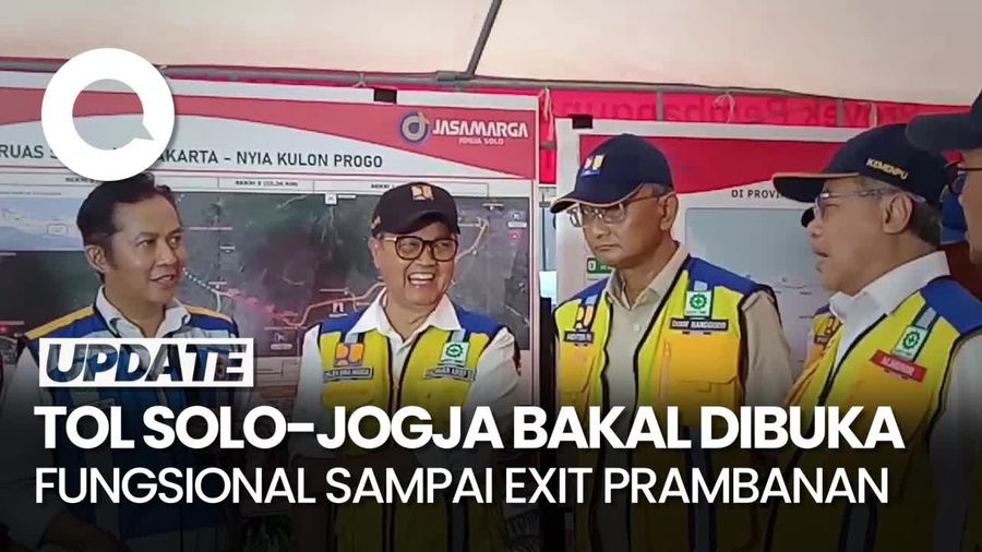 Video: Menteri PU Cek Kesiapan Ruas Tol Solo-Jogja untuk Mudik Nataru