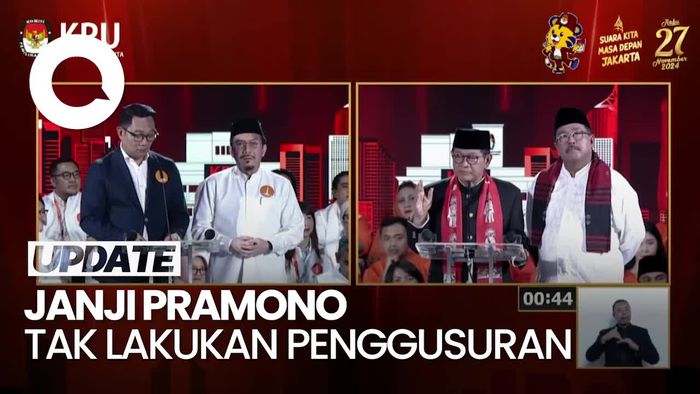 Video: Pramono Anung Tegaskan Tak Akan Lakukan Penggusuran