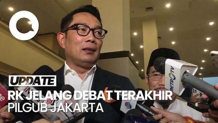 Video RK Jelang Debat Terakhir Pilgub Jakarta: Ini Babak Final