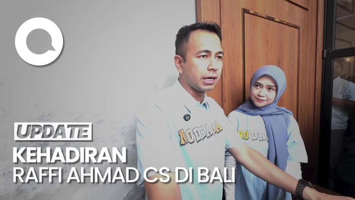 Video: Momen Raffi Ahmad Cs Kampanyekan Paslon Mulia-PAS di Bali