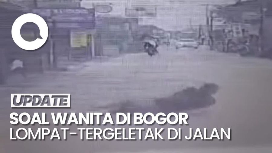 Video: Fakta Wanita di Bogor Tiba-tiba Lompat dan Tergeletak di Jalan