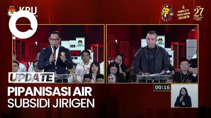 Video: Cara RK dan Pramono Atasi Krisis Air Bersih di Jakarta