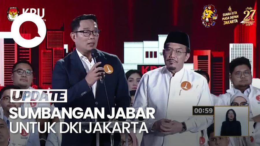 Video Ridwan Kamil: Bendungan Sukamahi-Ciawi Sumbangan Jabar untuk Jakarta