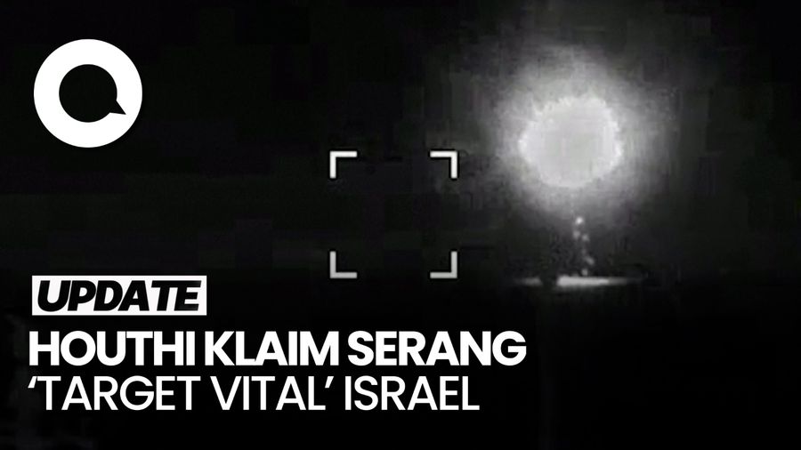 Video: Houthi Klaim Menyerang Target Vital Israel di Eilat