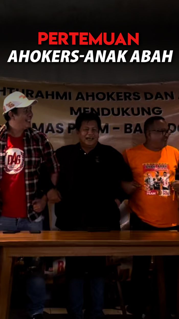 Video: Ahokers dan Anak Abah Bersatu Dukung Pramono-Rano