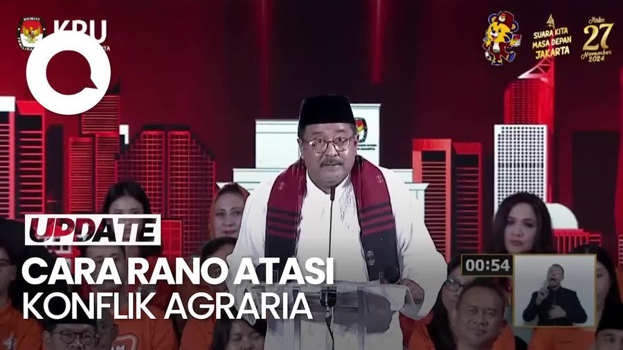 Video Rano Karno: Hilangkan Kumuhnya, Bangun Kampungnya