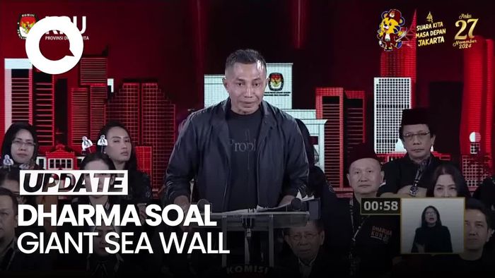 Video: Dharma Pongrekun Juga Dukung Giant Sea Wall, Tapi...