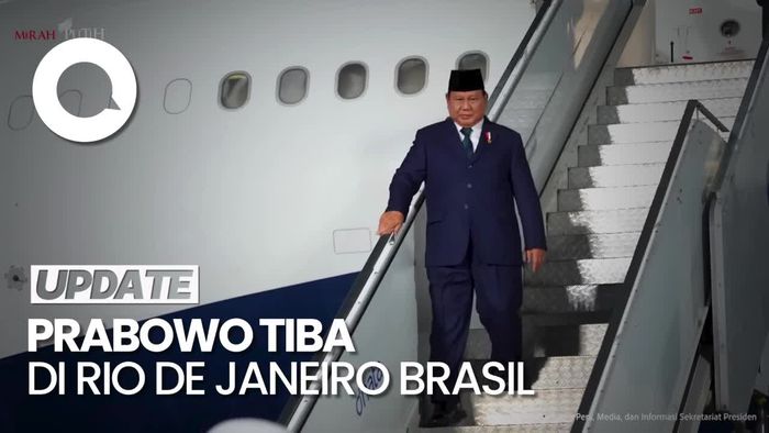 Video: Presiden Prabowo Tiba di Brasil untuk Hadiri KTT G20