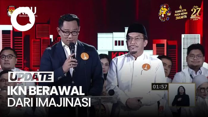 Video: Pram Tanya Pemindahan Balai Kota Imajinasi, RK Ungkit IKN