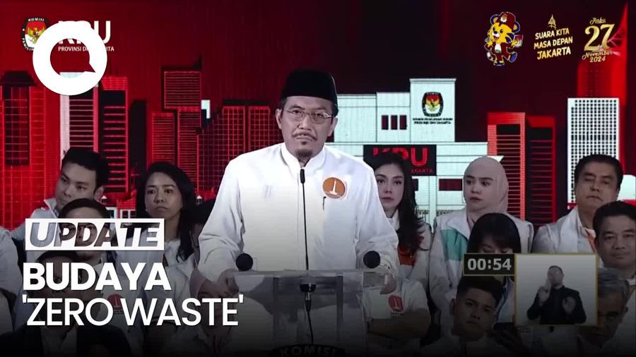 Video Suswono Nilai Retribusi Tak Diperlukan, Utamakan Budaya Zero Waste