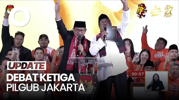 Video Pramono-Rano Tutup Debat, Ucap Terima Kasih ke Gubernur Terdahulu