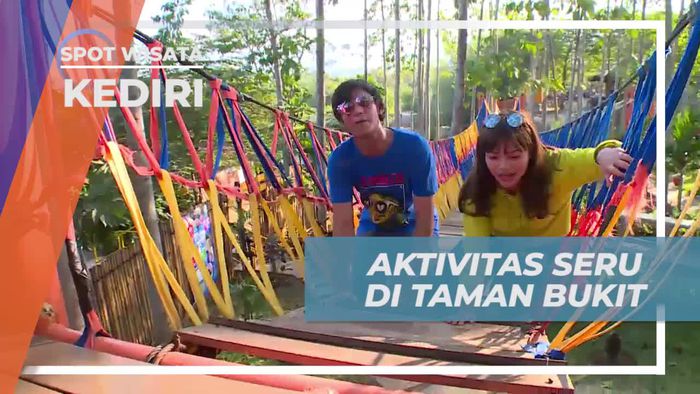 Bermain Aneka Outbound, Aktivitas Menyenangkan di Taman Bukit, Kediri