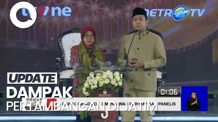 Video: Adu Gagasan 3 Cawagub soal Dampak Pertambangan di Jatim