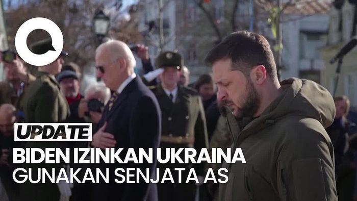 Video: Joe Biden Bakal Izinkan Ukraina Pakai Senjatanya AS