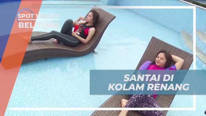 Santai Menikmati Keindahan di Kolam Renang Belitung