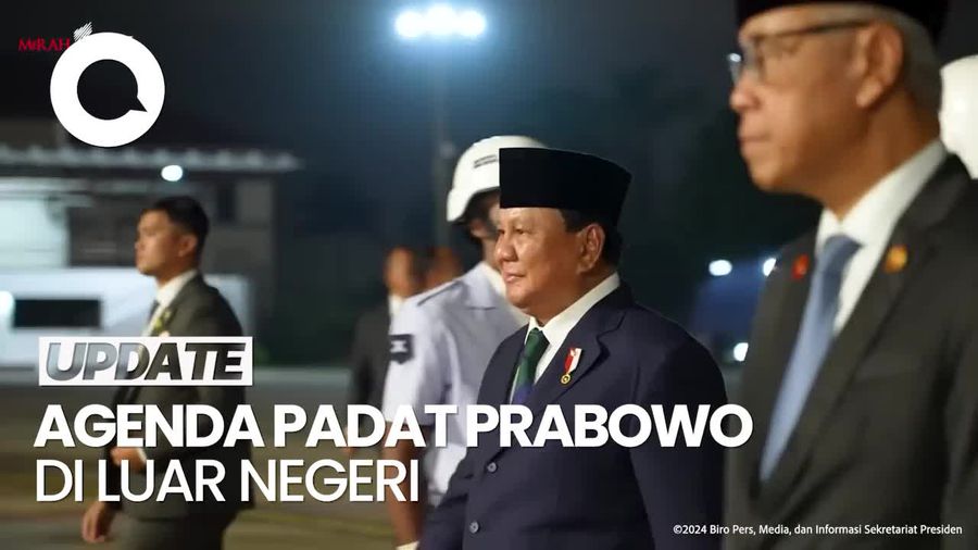 Video: Padatnya Agenda di Luar Negeri Bikin Prabowo Ingin Segera Pulang