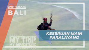 Nikmati Serunya Bermain Paralayang di Bali