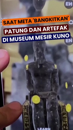Video: Kolaborasi AR Meta x Museum Mesir, Diklaim Pertama di Dunia